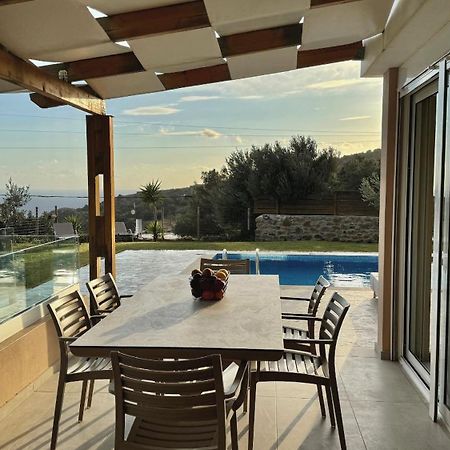 Villa Michael Triopetra Private Villa, Private Swimming Pool, Garden, Panoramic Sunset Экстерьер фото
