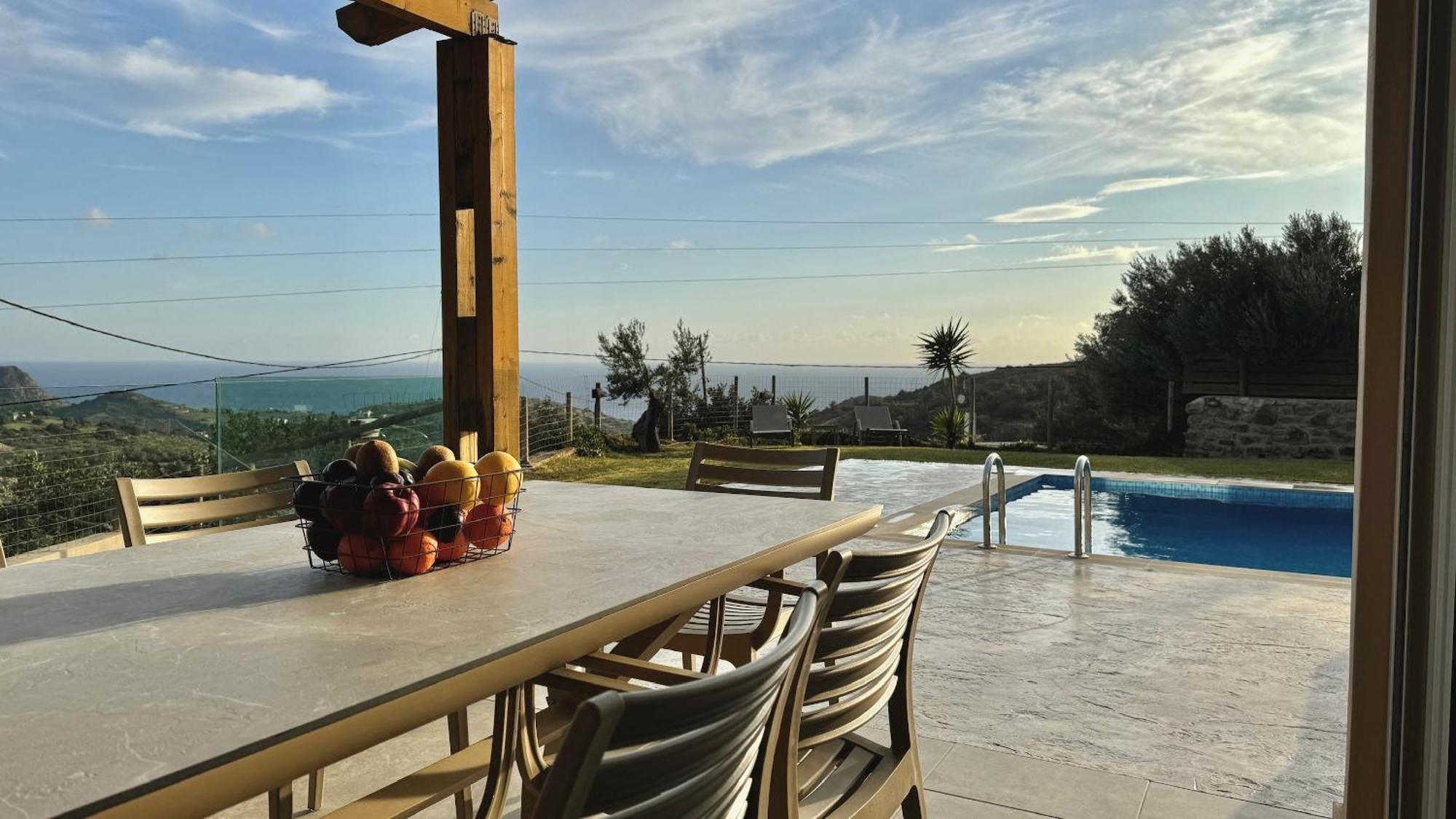 Villa Michael Triopetra Private Villa, Private Swimming Pool, Garden, Panoramic Sunset Экстерьер фото
